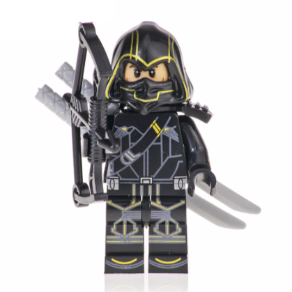 Hawkeye Clint Barton Custom Marvel Superhero Minifigure1