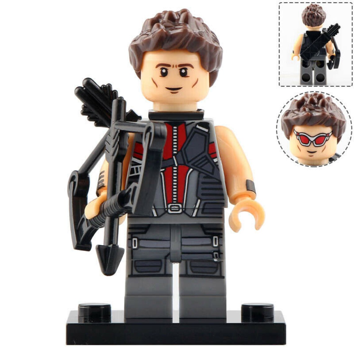Hawkeye Clint Barton Custom Marvel Superhero Minifigure1