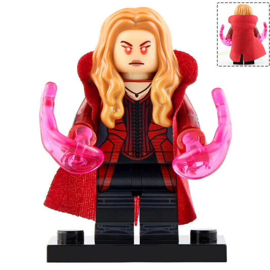 Scarlet Witch Custom Marvel Superhero Minifigure1