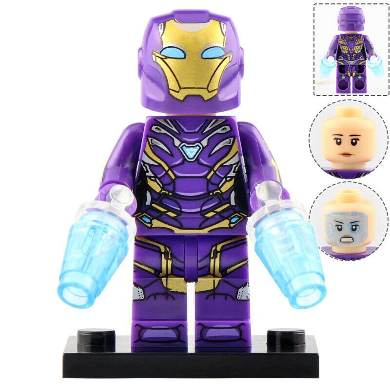 Pepper Potts Mark 49 Rescue Custom Marvel Superhero Minifigure1