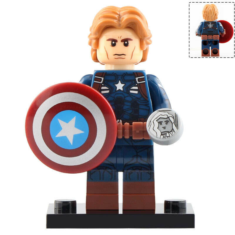 Captain America (Stealth Suit) Custom Marvel Superhero Minifigure1
