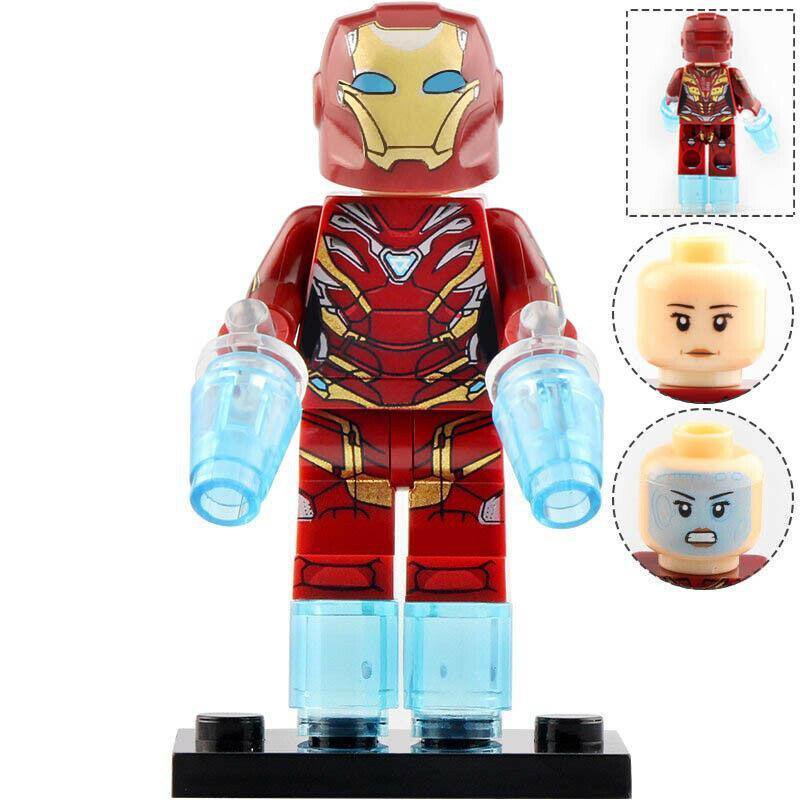 Pepper Potts Iron Man Rescue Armor Custom Marvel Superhero Minifigure1