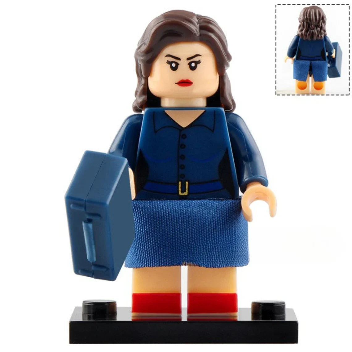 Peggy Carter Custom Marvel Superhero Minifigure1