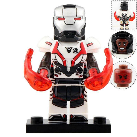 War Machine (Quantum Realm Suit) Custom Marvel Superhero Minifigure1