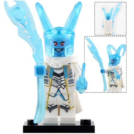 Loki Laufeyson (Frost Giant) Custom Marvel Superhero Minifigure1