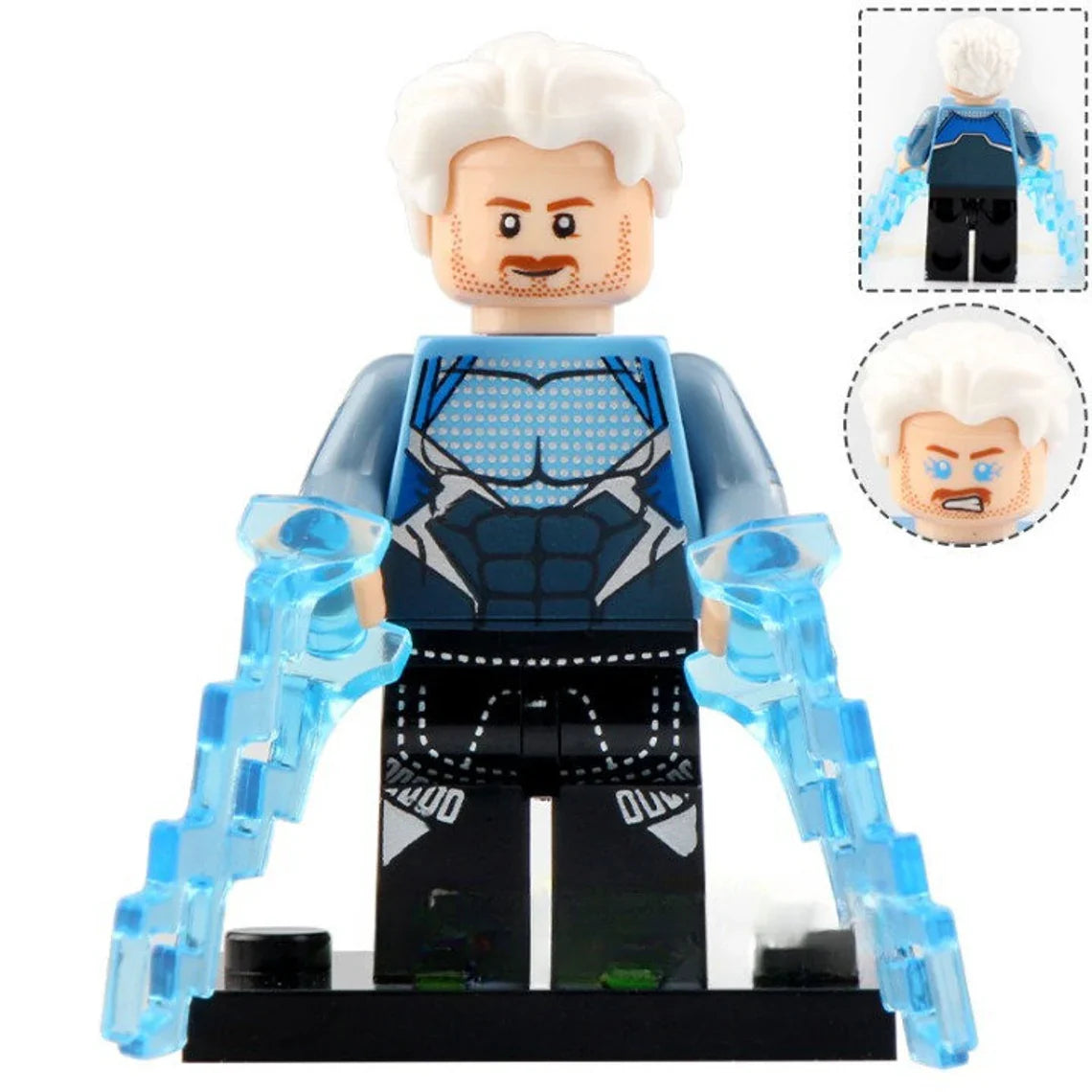 Quicksilver Custom Marvel Superhero Minifigure1