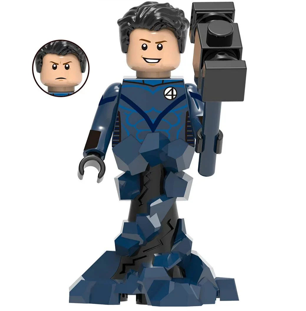 Mister Fantastic Custom Marvel Superhero Minifigure1
