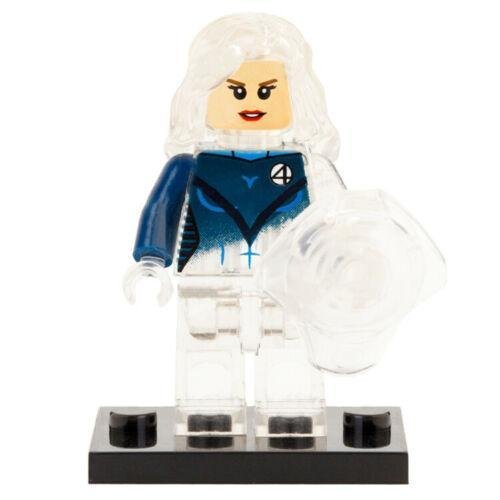Invisible Woman Susan Storm Fantastic Four Marvel Superhero Minifigure1