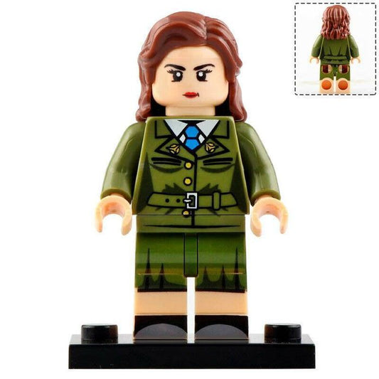 Peggy Carter Custom Marvel Superhero Minifigure1