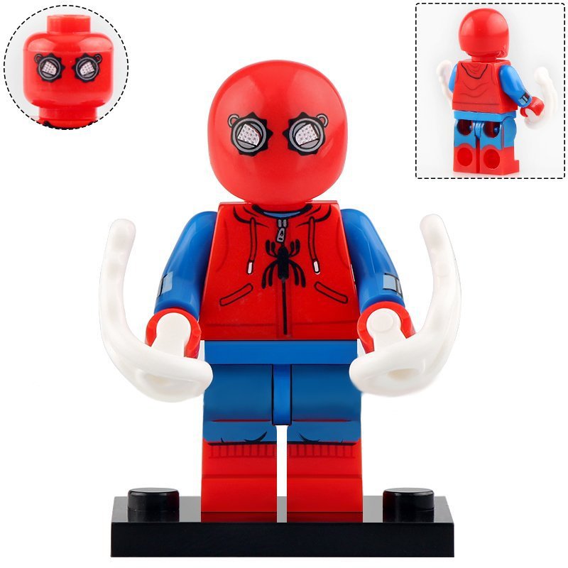 Homemade Suit Spider-Man Custom Marvel Superhero Minifigure1