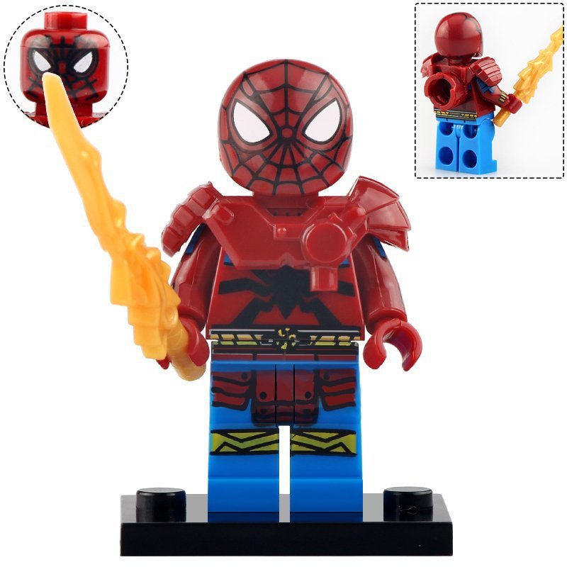 K'un-Lun Spider-Man Custom Marvel Superhero Minifigure1
