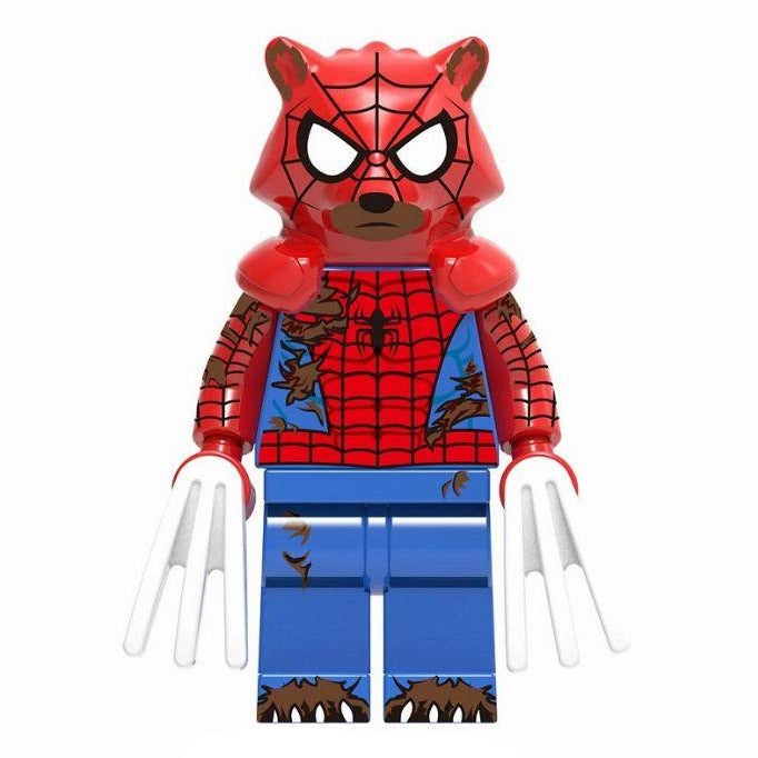 Werewolf Spider-Man Custom Marvel Superhero Minifigure1
