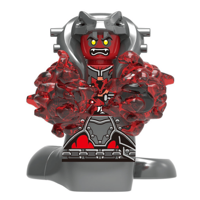 Red Snake Custom World of Warcraft Minifigure1