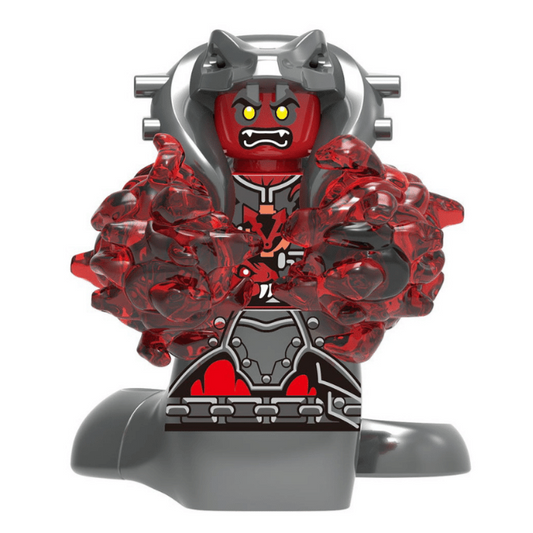 Red Snake Custom World of Warcraft Minifigure1