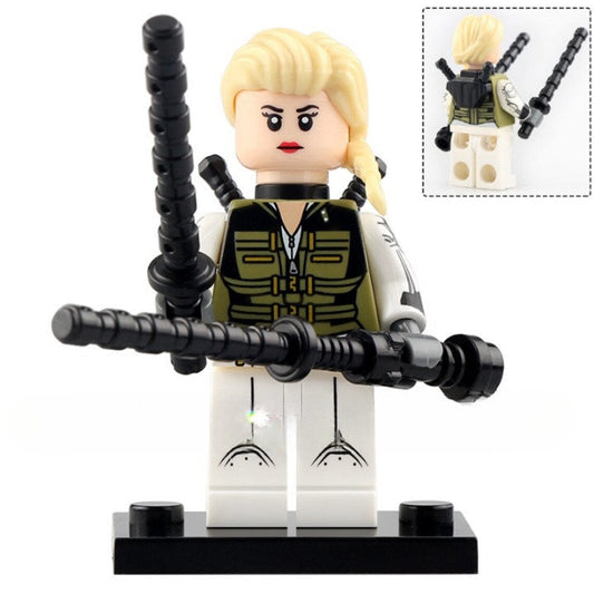 Yelena Belova Black Widow Custom Marvel Superhero Minifigure1