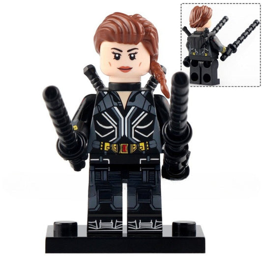 Iron Maiden Melina Vostokoff Black Widow Custom Marvel Superhero Minifigure1