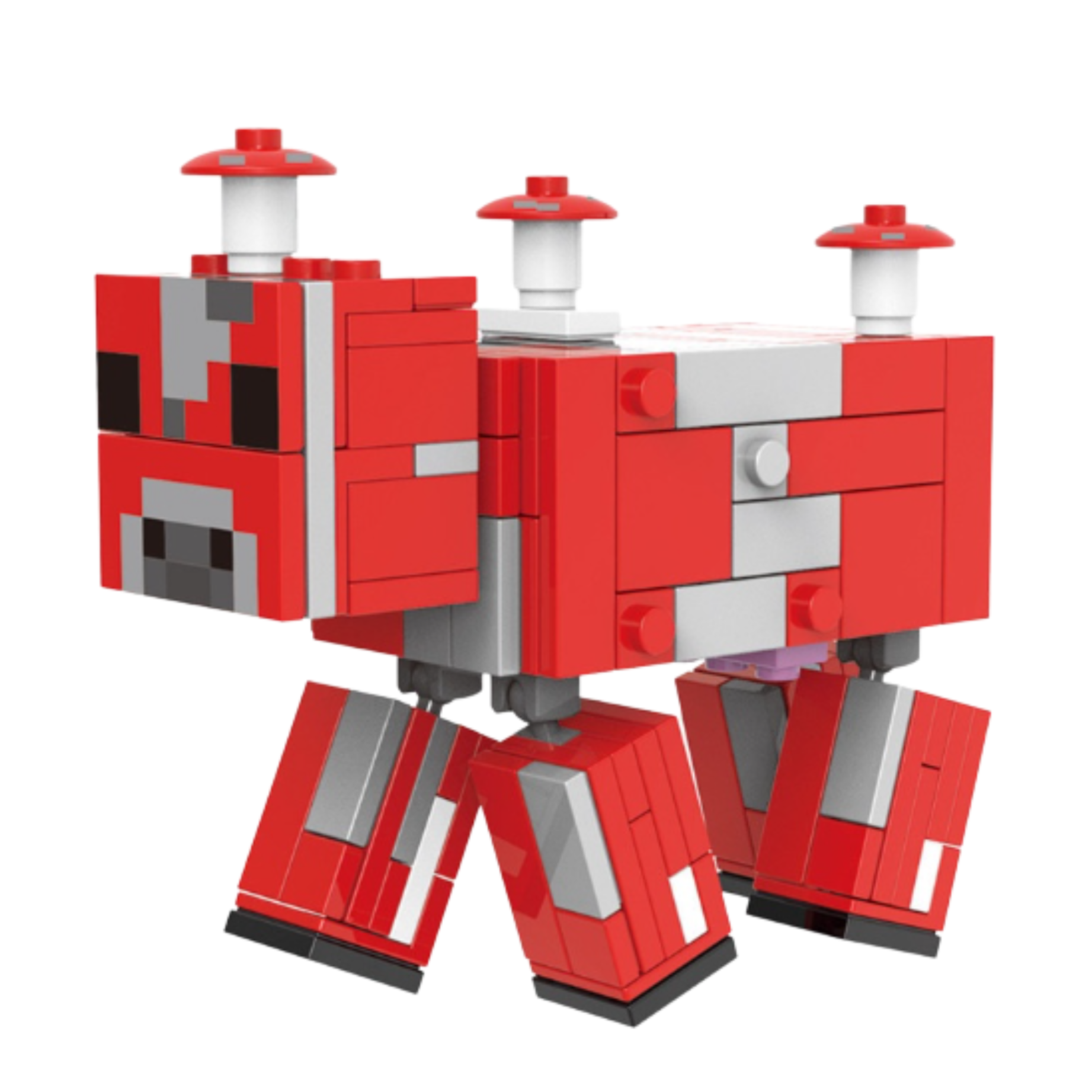Mooshroom Cow Custom Minecraft Minifigure1