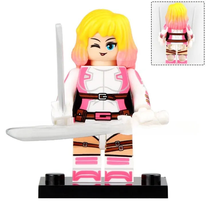 Gwenpool Custom Marvel Superhero Minifigure1