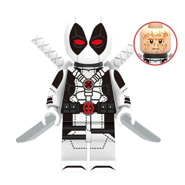 Deadpool X-Force Custom Marvel Superhero Minifigure1
