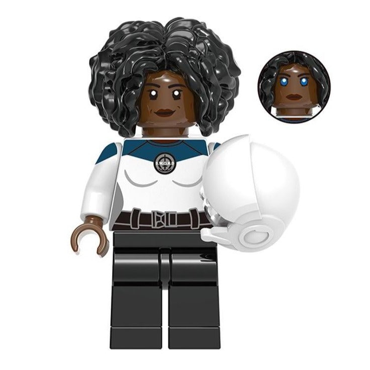 Captain Monica Rambeau WandaVision Custom Marvel Superhero Minifigure1