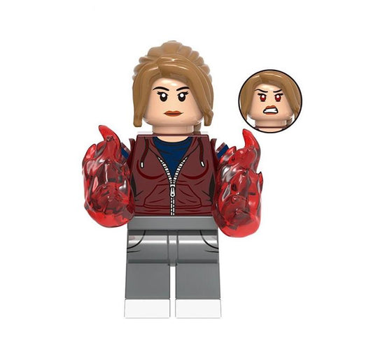 Wanda Maximoff WandaVision Custom Marvel Superhero Minifigure1