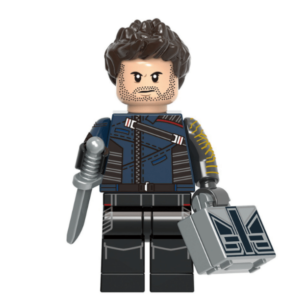 Winter Soldier Custom Marvel Superhero Minifigure1