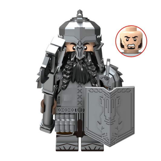 Dwarven Warrior custom Lord of the Rings Minifigure1