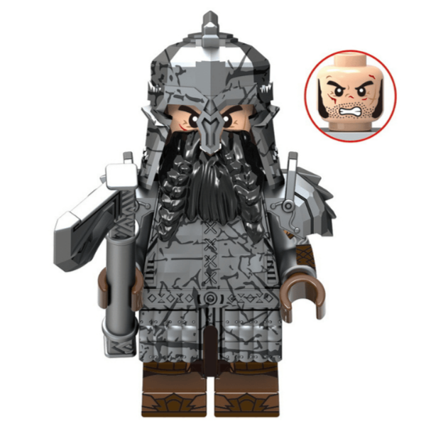 Dwarven Warrior custom Lord of the Rings Minifigure1
