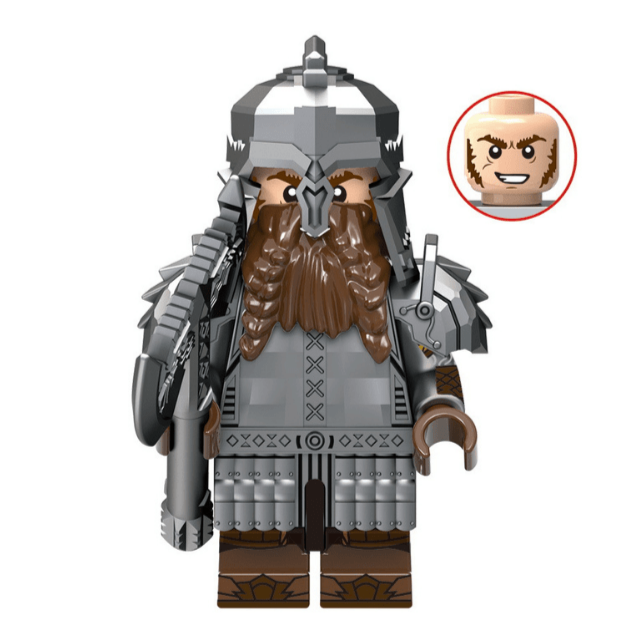 Dwarven Warrior custom Lord of the Rings Minifigure1