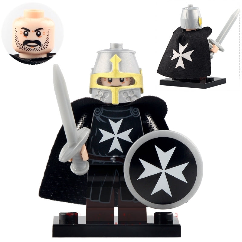 Knights Hospitaller Custom Minifigure from Knights Templar Series1