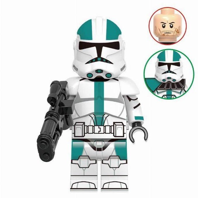 Howzer Clone Captain Custom Star Wars Minifigure1