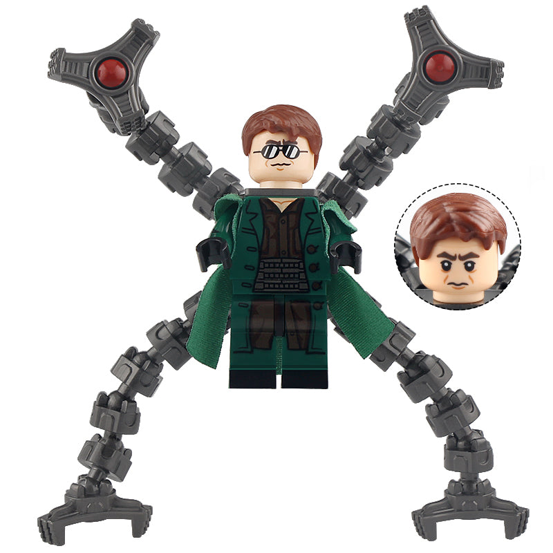 Dr. Otto Octavius from Spider-Man Custom Marvel Villain Minifigure1