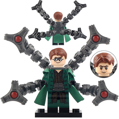Dr. Otto Octavius from Spider-Man Custom Marvel Villain Minifigure2