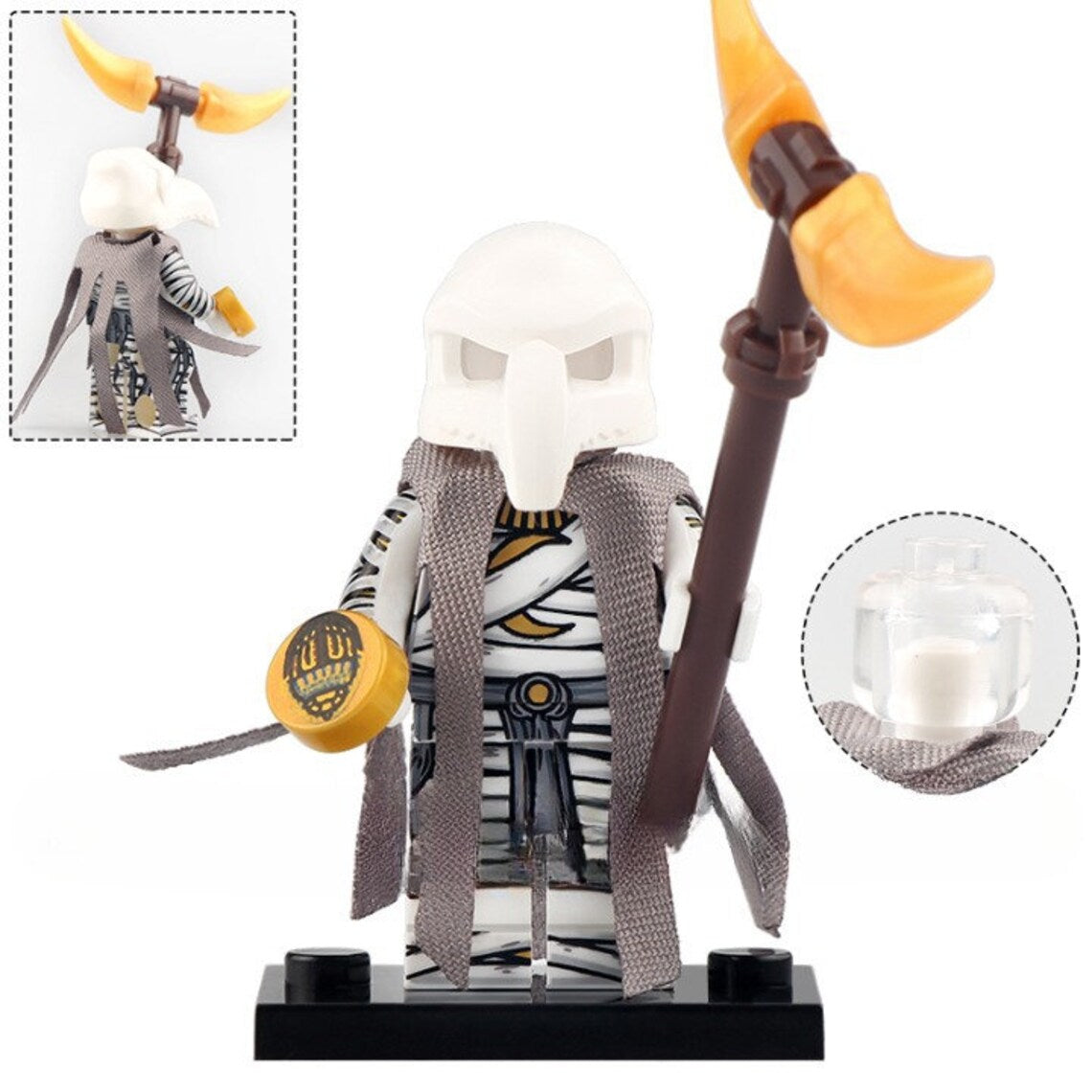 Khonshu from Moon Knight Custom Marvel Superhero Minifigure1