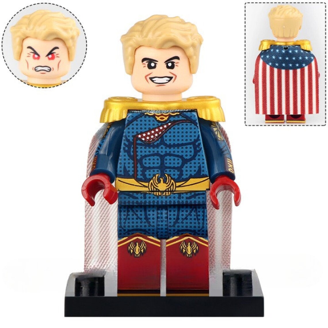Homelander The Boys Custom Superhero Minifigure1