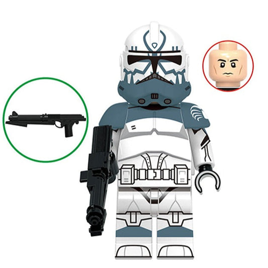 Commander Comet Wolfpack Trooper Custom Star Wars Minifigure1
