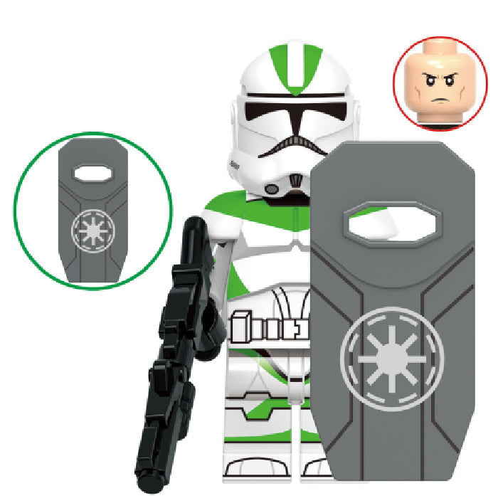 442nd Siege Battalion Clone Trooper Custom Star Wars Minifigure1