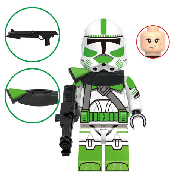 442nd Siege Battalion Clone Trooper Custom Star Wars Minifigure1