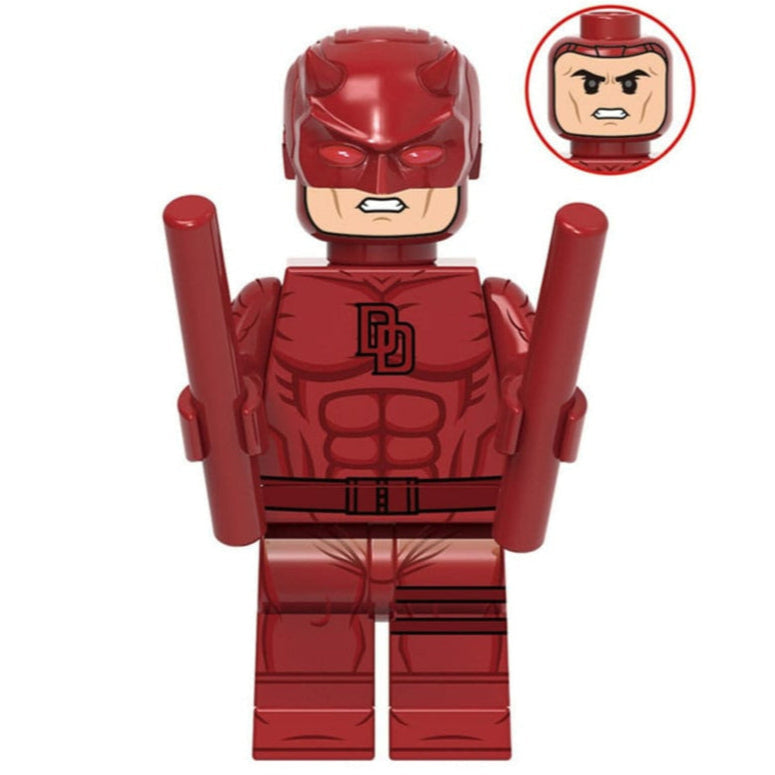 Daredevil Custom Marvel Superhero Minifigure1
