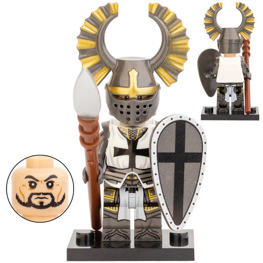 Teutonic Knight Custom Medieval Knights Templar Minifigure1