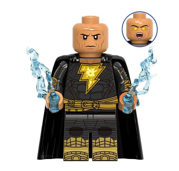 Black Adam Custom DC Comics Superhero Minifigure2