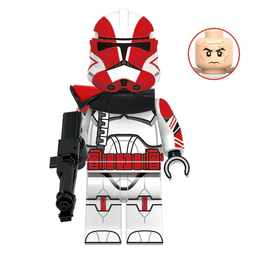 Grey Clone Trooper Custom Star Wars Minifigure1