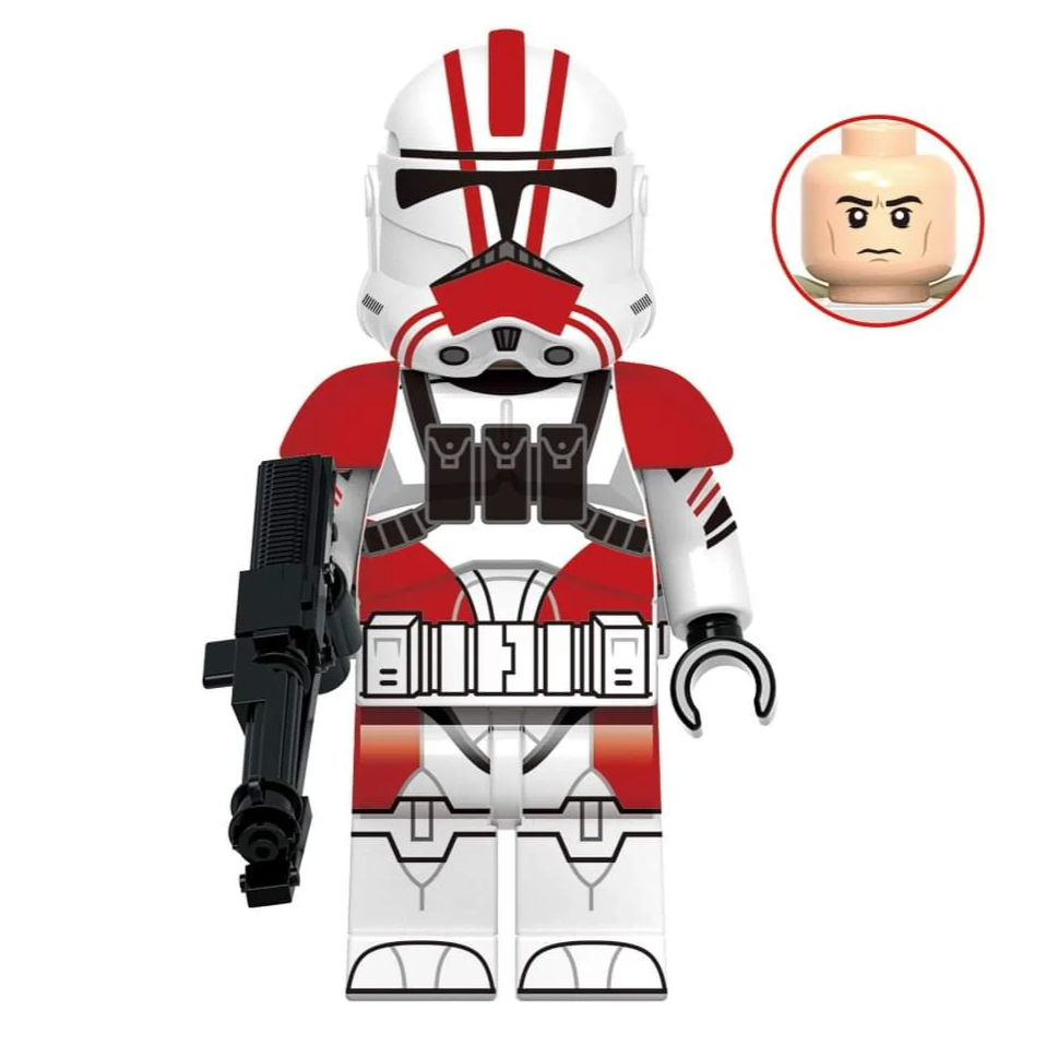 Clone Trooper Captain custom Star Wars Minifigure1