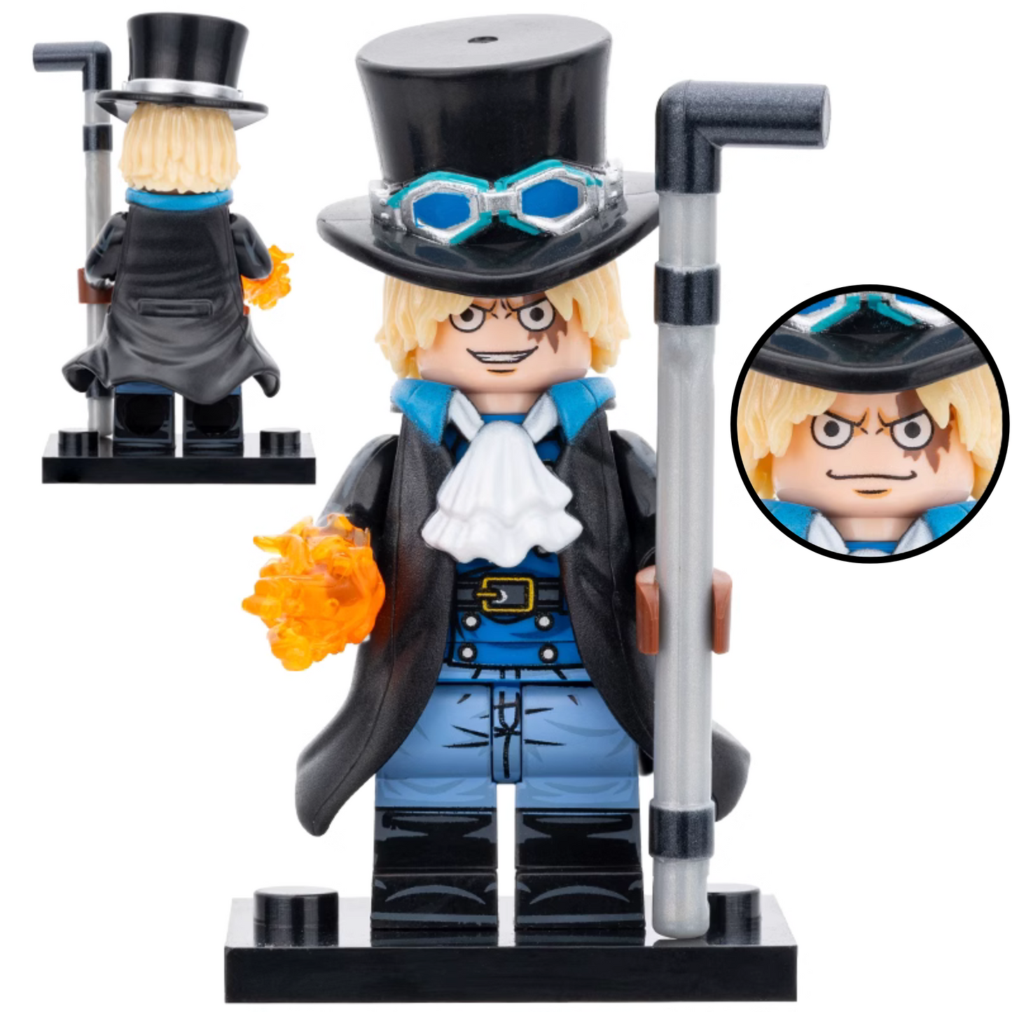 Sabo Custom One Piece Anime Minifigure1
