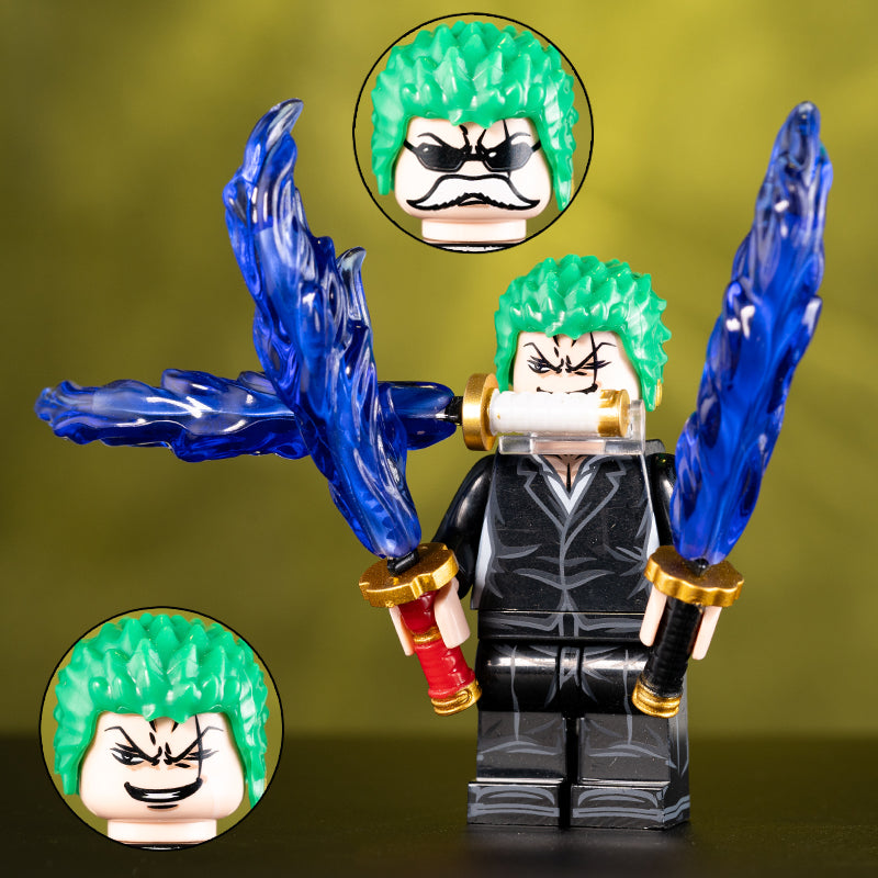 Roronoa Zoro Custom One Piece Anime Minifigure2