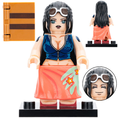 Nico Robin Custom One Piece Anime Minifigure1