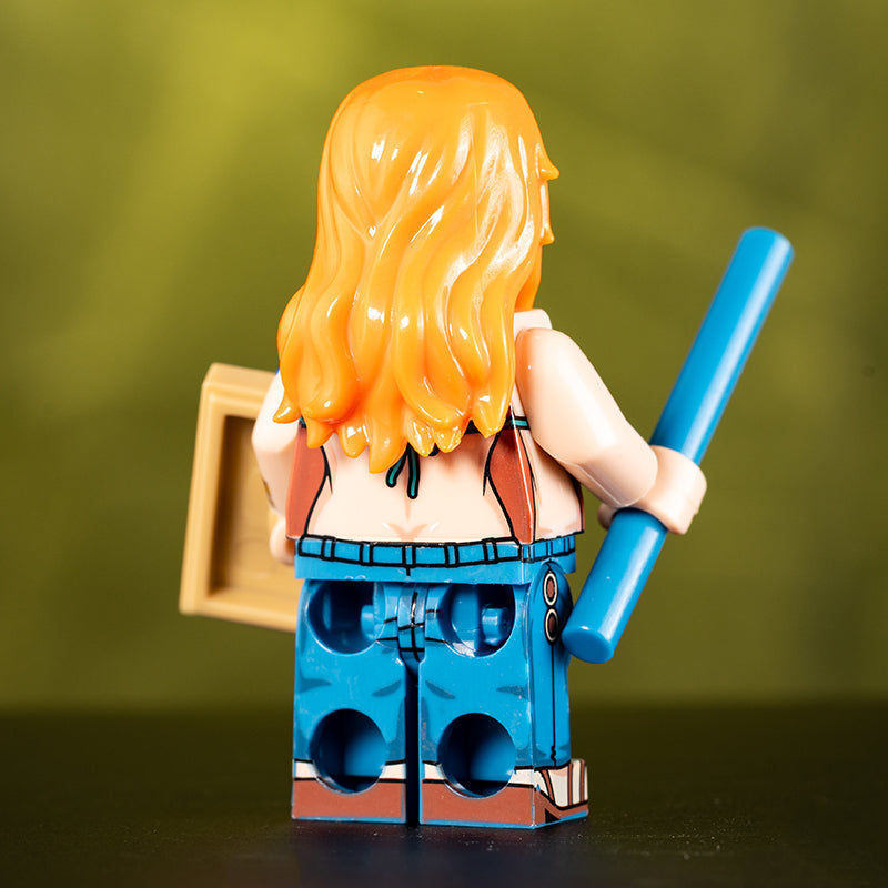 Nami Custom One Piece Anime Minifigure3