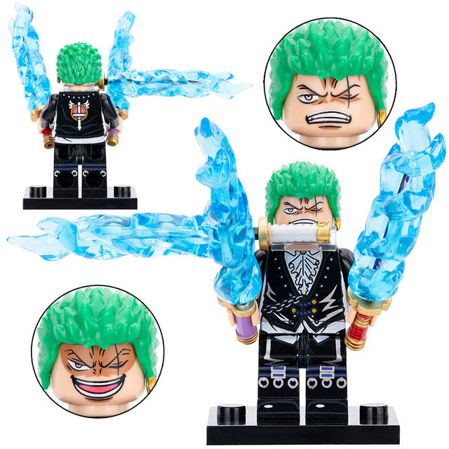 Roronoa Zoro Custom One Piece Anime Minifigure1