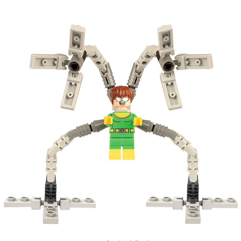 Dr. Otto Octavius from Spider-Man Custom Marvel Villain Minifigure1