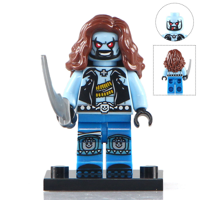 Lobo Custom DC Comics Supervillain Minifigure1